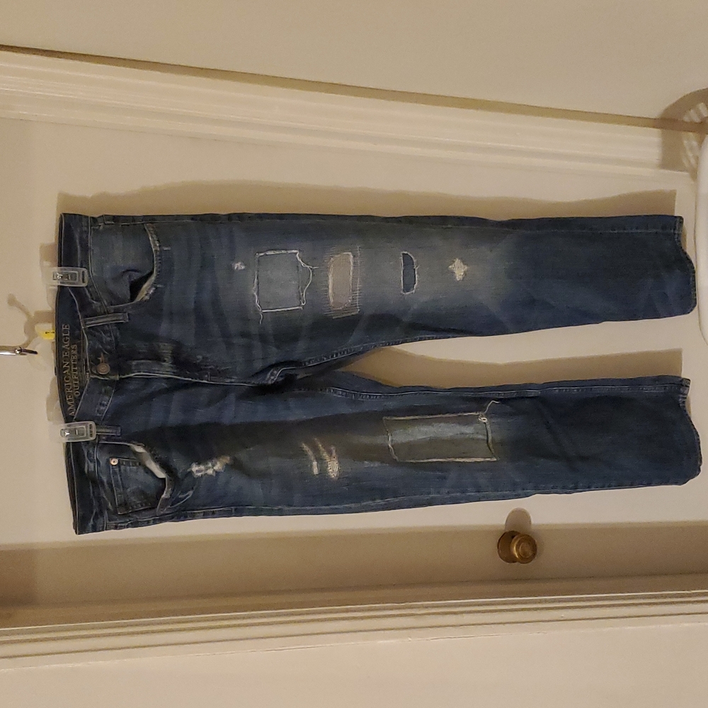 American Eagle Men's Patchwork Jeans 34-32